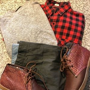 J.Crew Traditional Flannel Shirt
